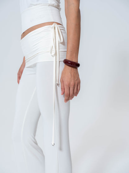 Luv Dept / Cloud-Soft Foldover Flare Pants