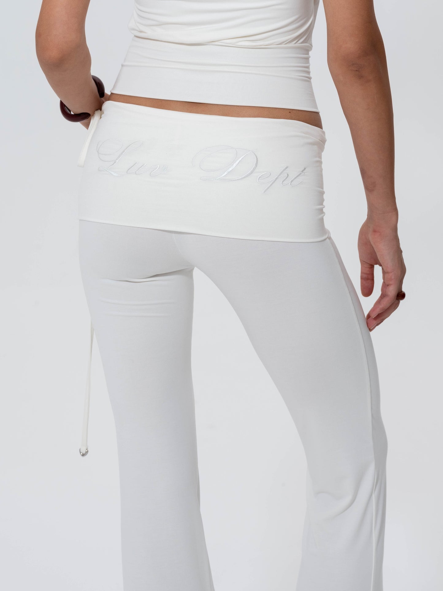 Luv Dept / Cloud-Soft Foldover Flare Pants