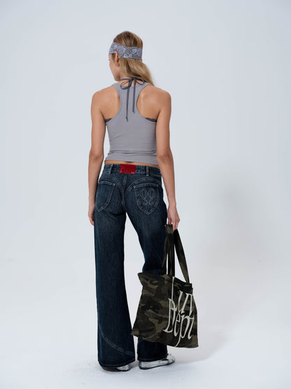 Luv Dept / Lace Tank with Charms
