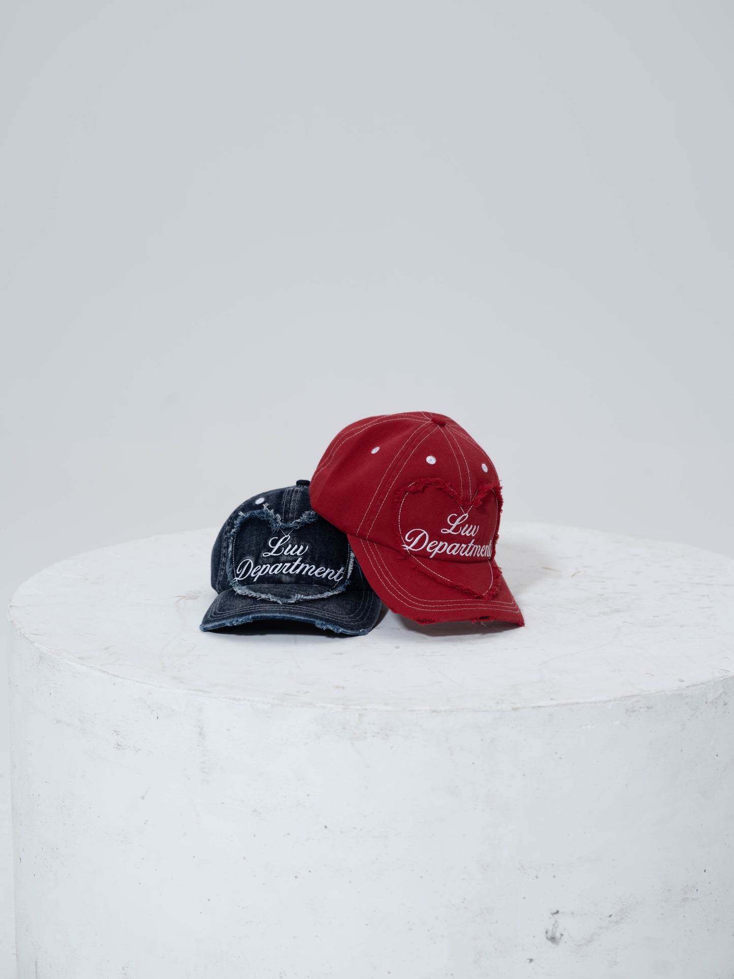 Luv Dept / Luv Dept Frayed Heart Cap