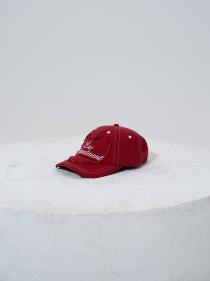 Luv Dept / Luv Dept Frayed Heart Cap