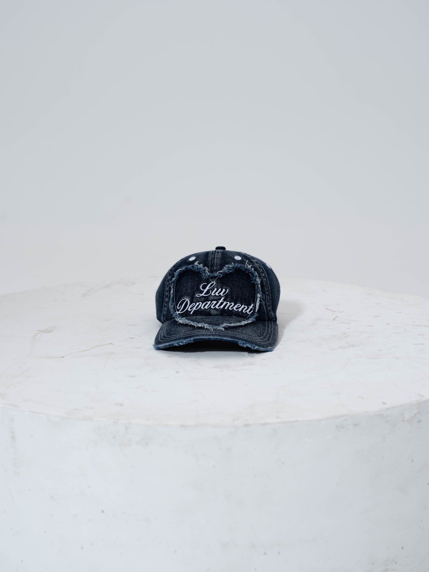 Luv Dept / Luv Dept Frayed Heart Cap