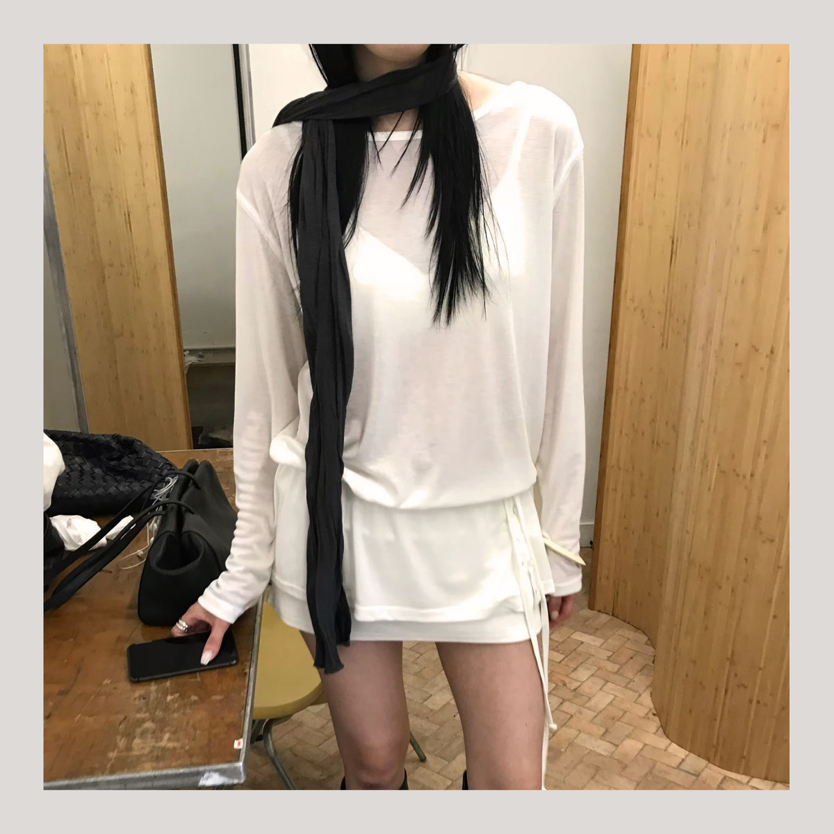 Asymmetric Side-Button Tunic Top - 3 colours