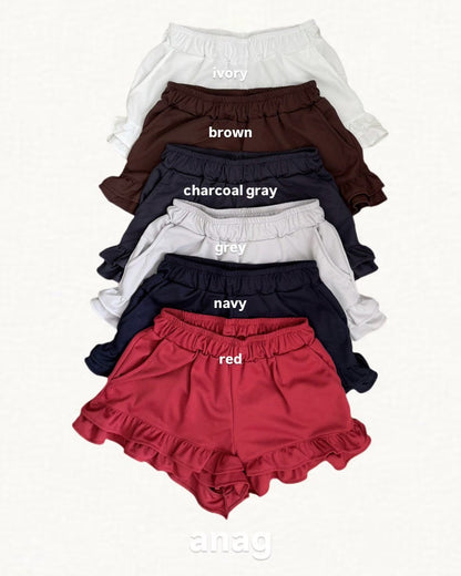 🆕 Darcy Ruffle Mesh Shorts - 6 colours