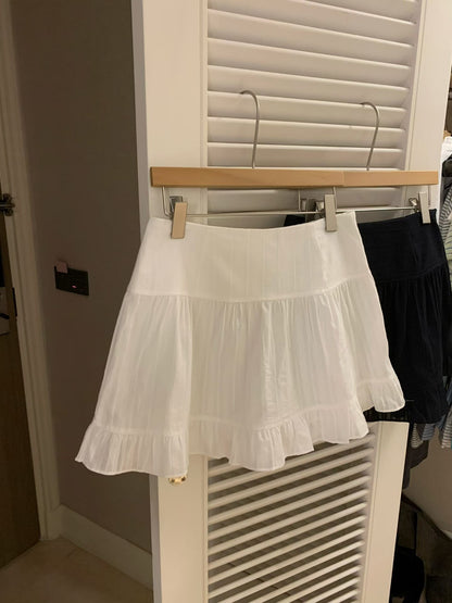[ 🆕 田園風飄逸短裙 ₊˚⋆.ೃ𐦍 ] Cinderella Mini Skirt - 2 colours