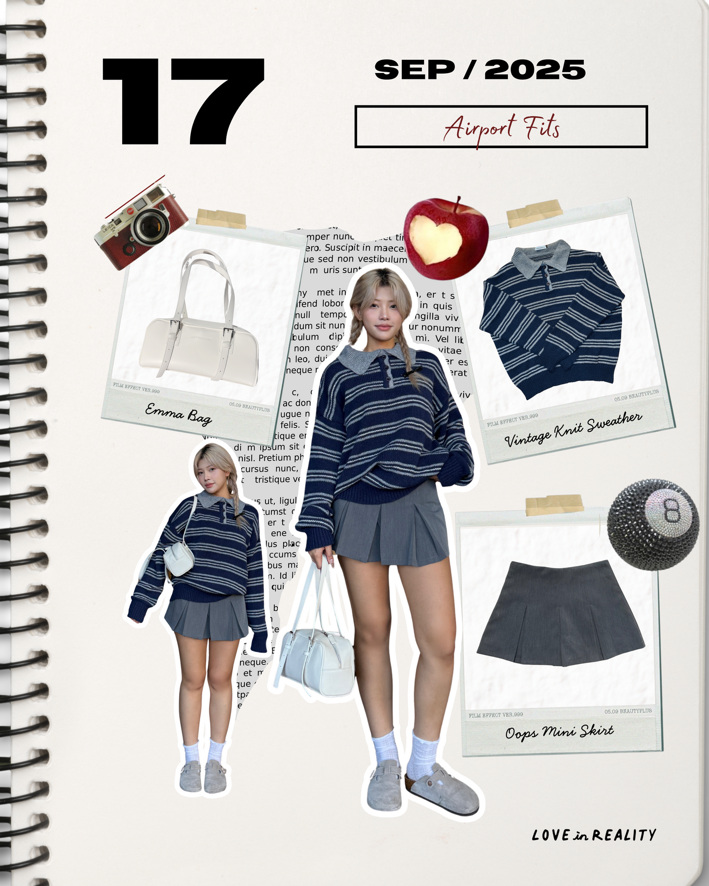[ 🆕 歐美復古 miu miu 風 🍂 ] Vintage Style Soft Knit Sweater - 2 colours