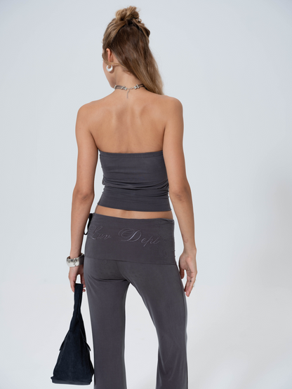 Luv Dept / Cloud-Soft Foldover Flare Pants