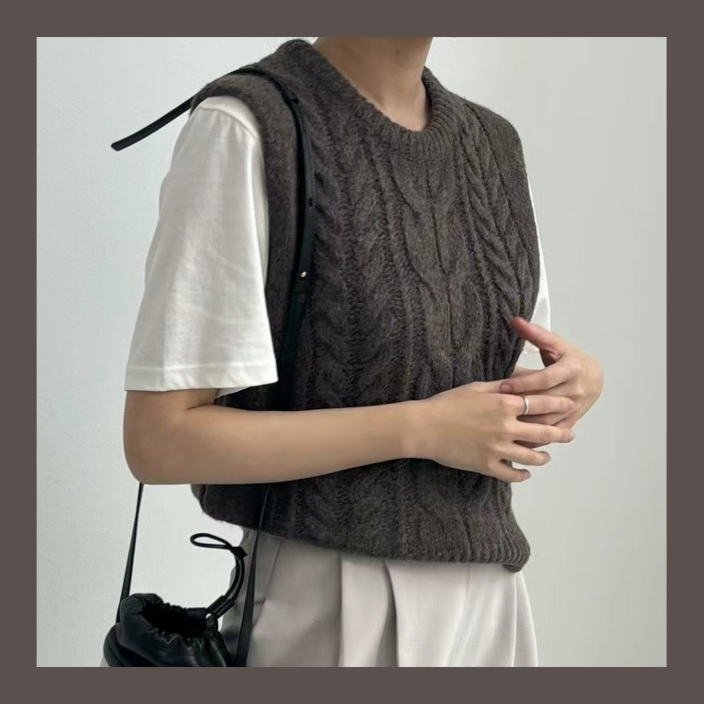 [ 秋冬陪襯必備! 針織背心 ] Series Knit Vest - 4 colours