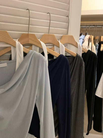 [ 🆕 Clean Fit ۶ৎ 氣質假兩件 top ] States Layering Top - 4 colours