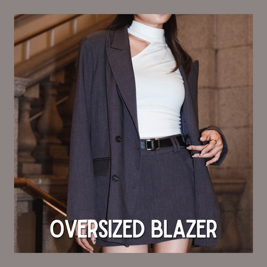 [ 居家必備! Oversize 西裝褸 ] Annual Oversized Blazer