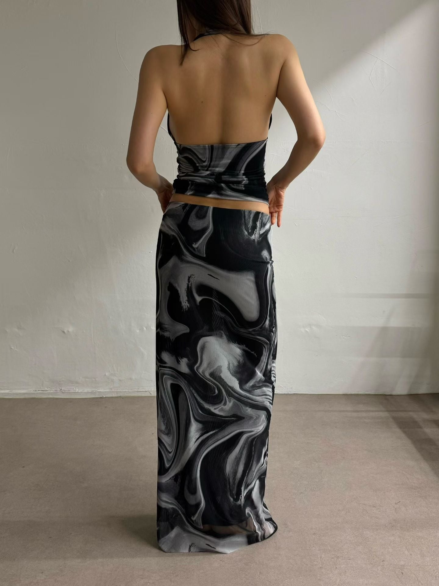 🆕 Ether Marble Maxi Skirt - 2 colours