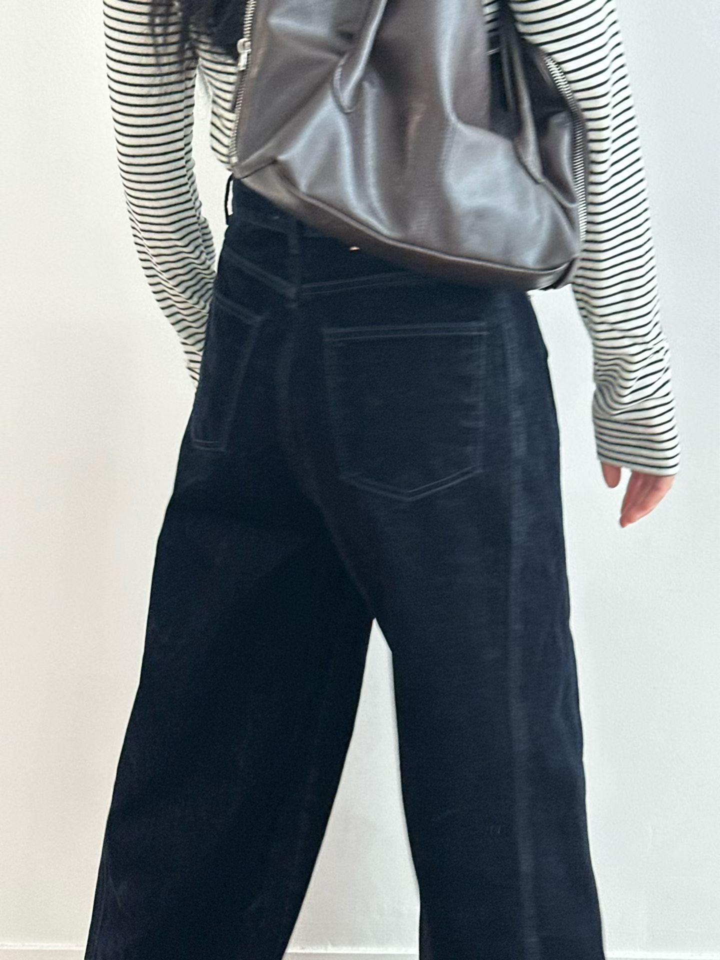 [ 🆕 大推款!! 秋冬絨面 極厚實+靚料+靚 cut ] Fall Velvet Wide-Leg Pants - 2 colours