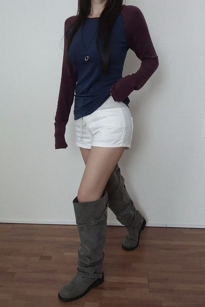 Berry Raglan Soft Top - 3 colours