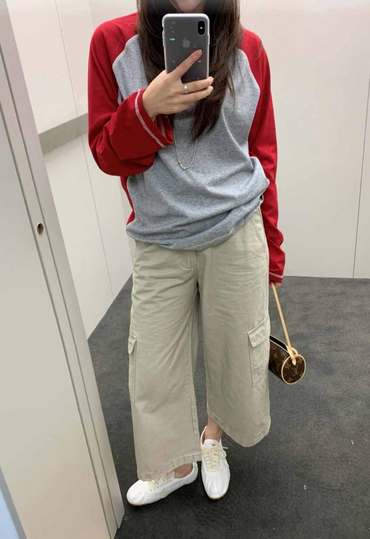 Contrast Stitch Raglan Long Sleeve - 4 colours