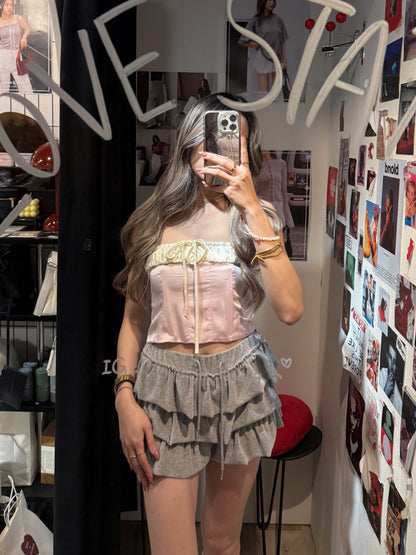 [ 🆕 baby pink 當道 🩰˚˖𓍢 🦢✧˚.🎀 ] Princess In Town Cami  - 2 colours