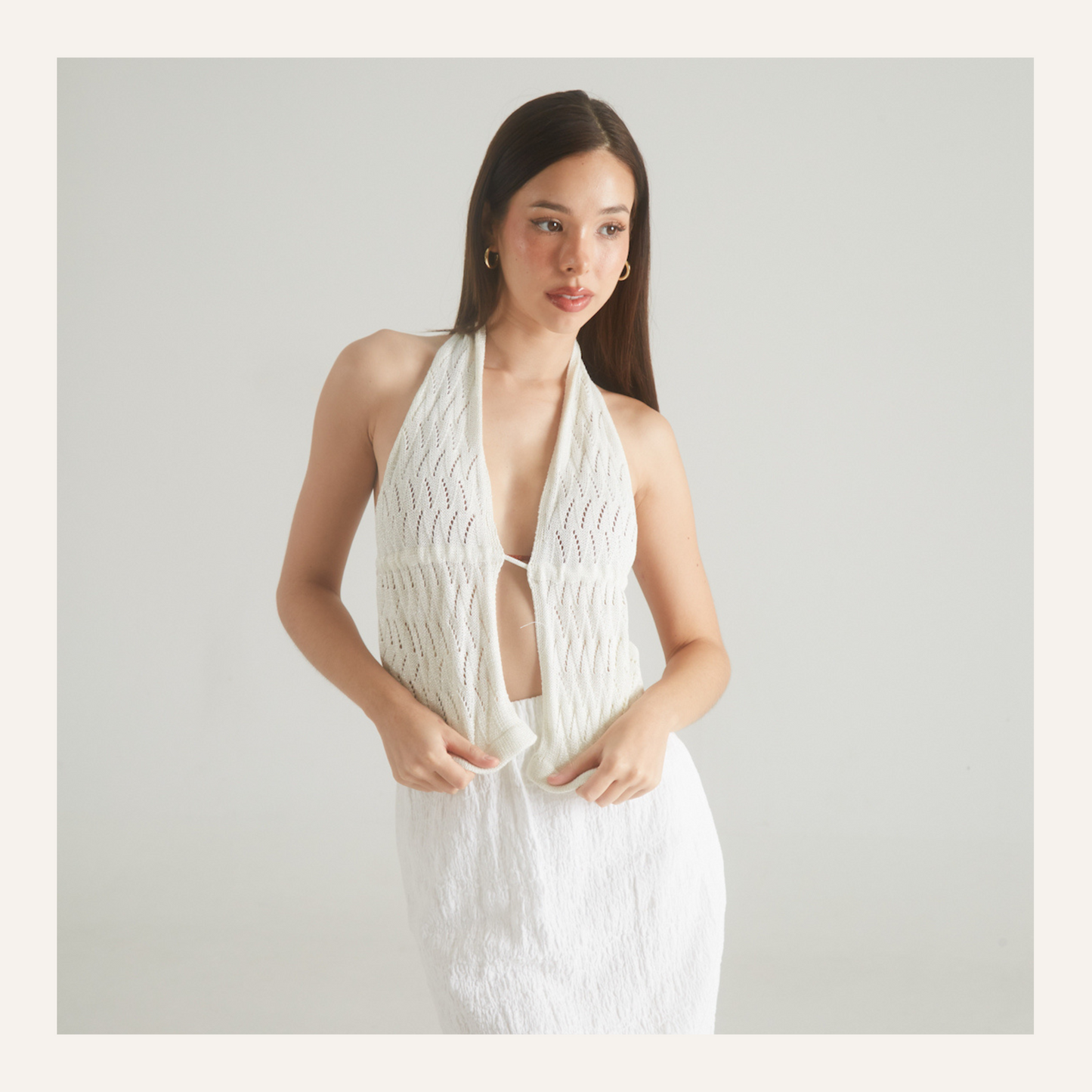 Kai Halter Top - Ivory