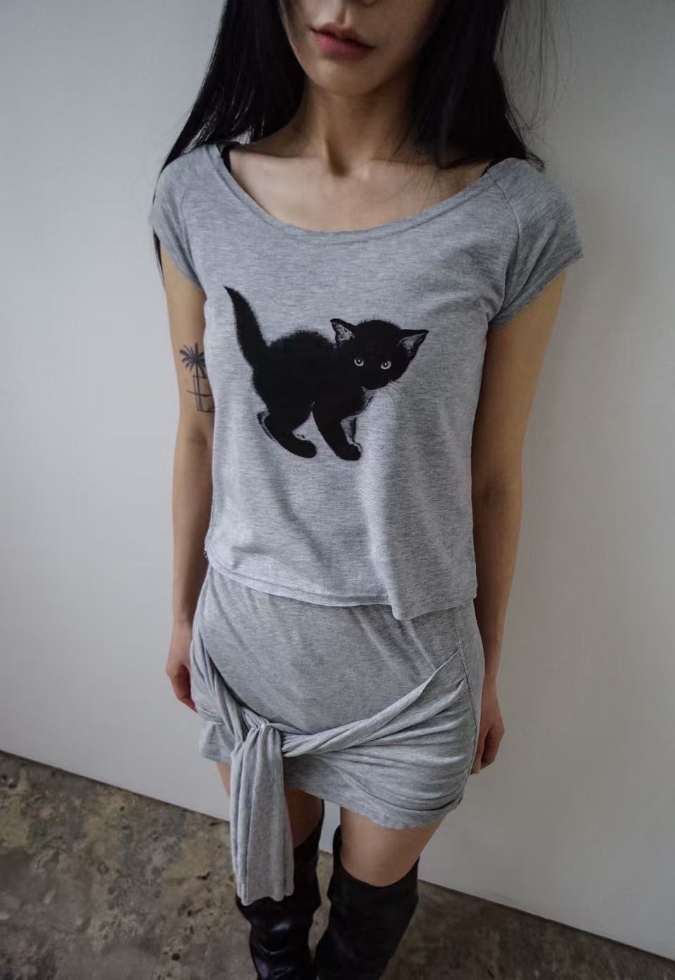 [ 🆕 可愛的憤怒的小貓 tee ₍^. .^₎⟆  ] Pissed Kitten Tee - 3 colours