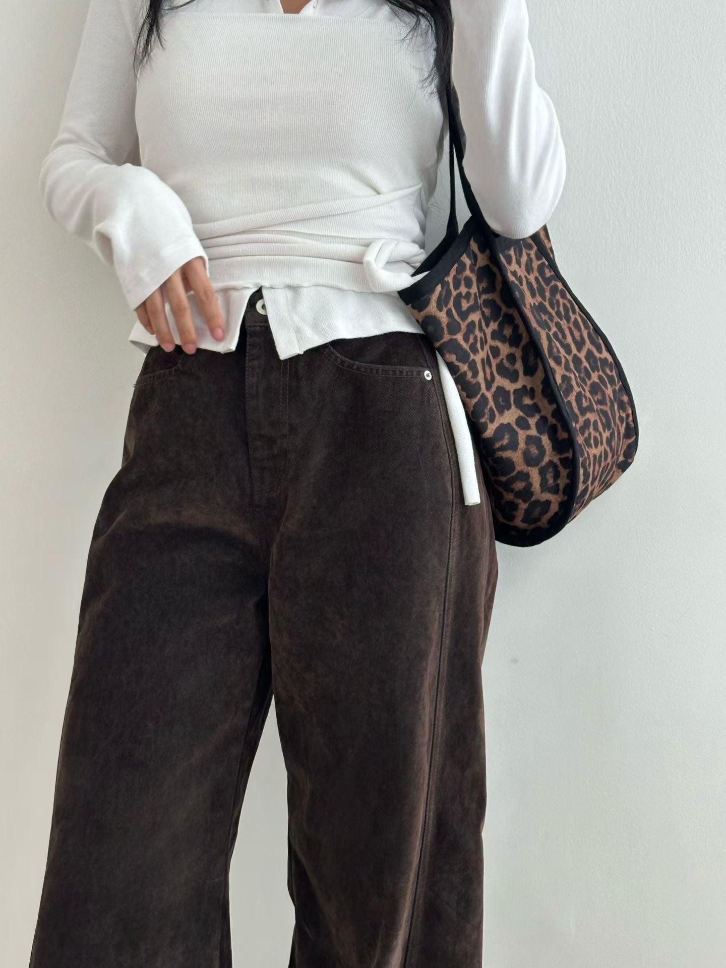 [ 🆕 大推款!! 秋冬絨面 極厚實+靚料+靚 cut ] Fall Velvet Wide-Leg Pants - 2 colours