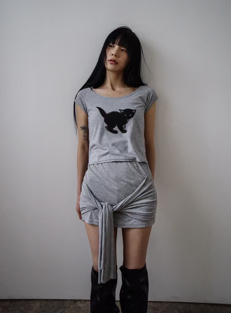 [ 🆕 可愛的憤怒的小貓 tee ₍^. .^₎⟆  ] Pissed Kitten Tee - 3 colours