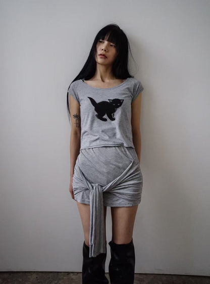 [ 🆕 可愛的憤怒的小貓 tee ₍^. .^₎⟆  ] Pissed Kitten Tee - 3 colours