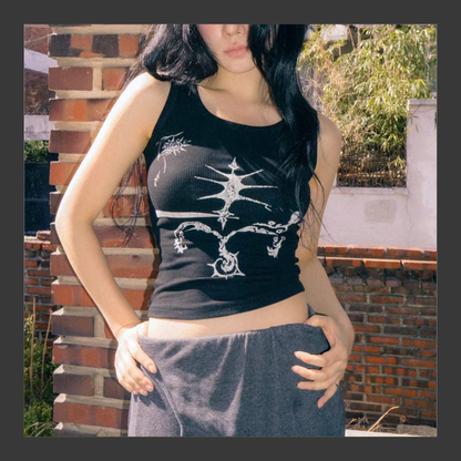 [ 🆕 很有 feel⋆༺༻⋆型格個性背心 ] Ruthless Print Tank - 3 colours