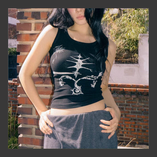 [ 🆕 很有 feel⋆༺༻⋆型格個性背心 ] Ruthless Print Tank - 3 colours