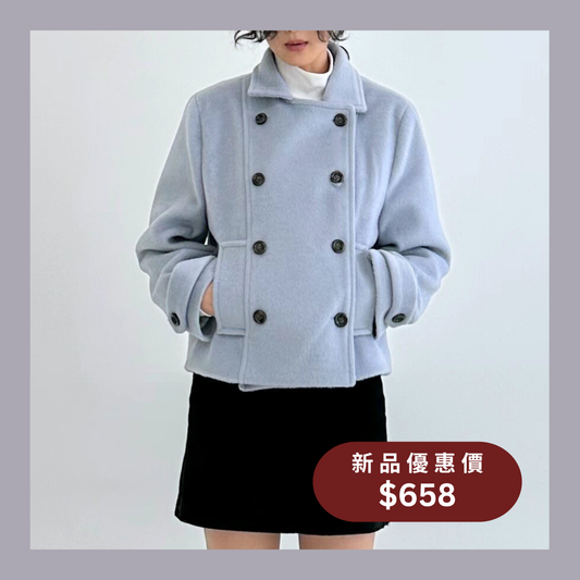 [ DAY 6 新品 -  羊毛大褸來了~ 小個子友好! ] Juliet's Wool Jacket - 3 colours