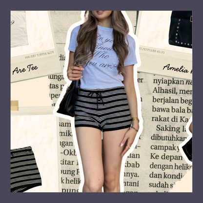 Paul's Mini Shorts Stripes - 2 colours