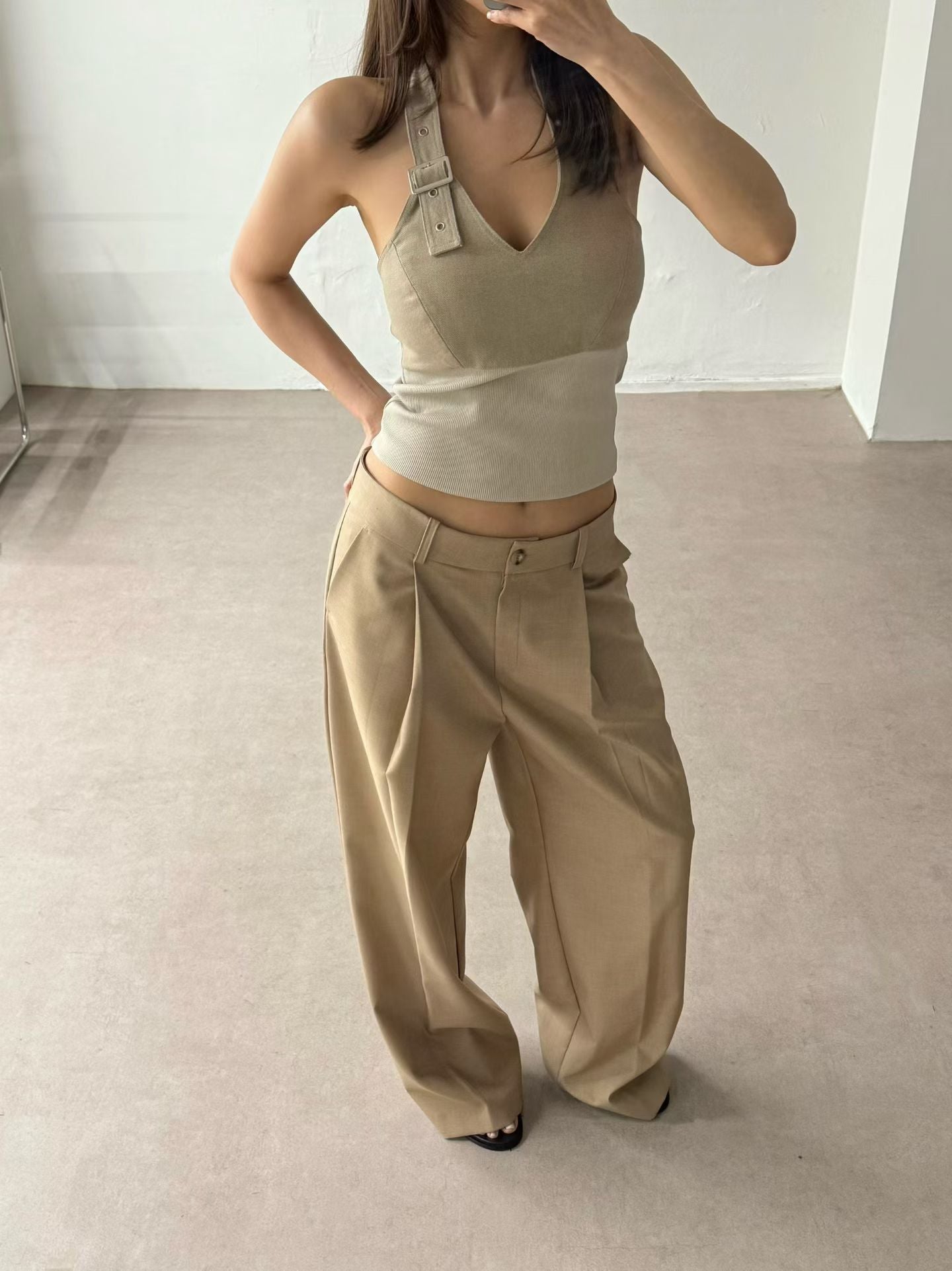 🆕 Lexi Buckle Halter Top - 4 colours