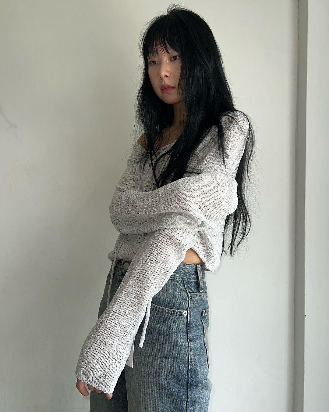 [ 清爽舒適 慵懶軟糯針織 ] Soft Knit Lazy Tip Up Top - 3 colours