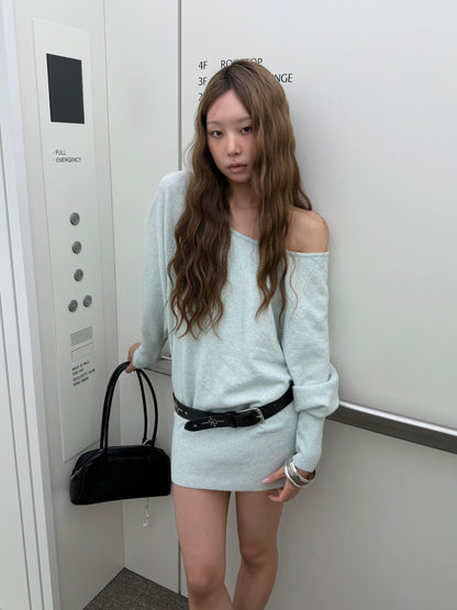 🆕 Asymmetric Knit Dress - 3 colours