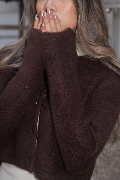 [ 🆕 親膚雲感~ 輕盈保暖~ 高質安哥拉山羊毛冷衫 ] Fleecy Angora Cardigan - 7 colours