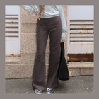 [ 🆕 歐美型格ִ ࣪𖤐.ᐟ 超顯瘦 低腰喇叭褲 ] Anna Low Waist Flare Slack Pants - 2 colours