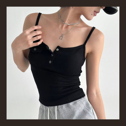 [ 🆕 歐美簡約小背心 🪩 ] Little Pocket Tank - 3 colours