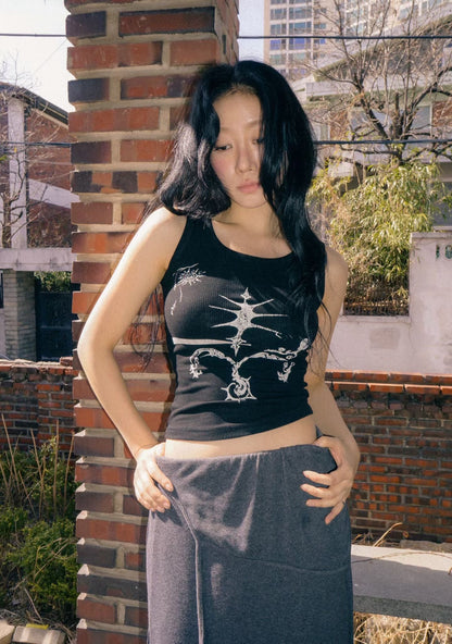 [ 🆕 很有 feel⋆༺༻⋆型格個性背心 ] Ruthless Print Tank - 3 colours