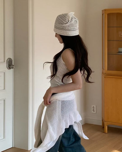 [ 🆕  super cute cute ⋆˚꩜｡ 小波點背心 ₊ ⊹ ] Polka Dot Cami - 5 colours
