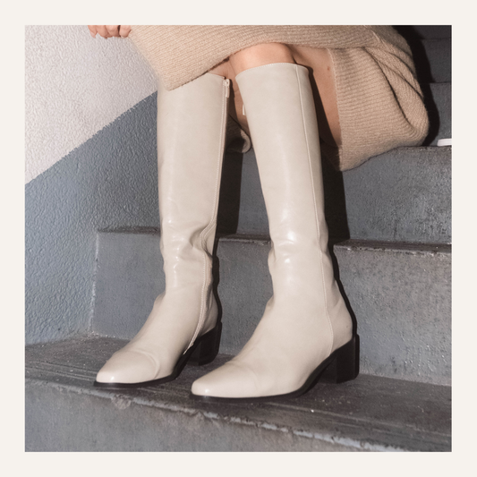 [ 不會出錯的尖頭 boots ] Creamy Classy Boots  - 4 colours