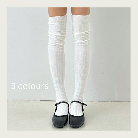 The Essential High Knee Socks - 3 colours