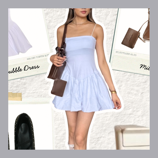 White Bubble Dress
