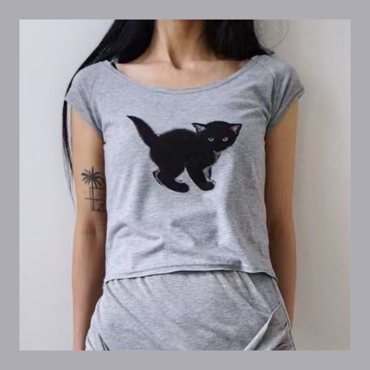 [ 🆕 可愛的憤怒的小貓 tee ₍^. .^₎⟆  ] Pissed Kitten Tee - 3 colours