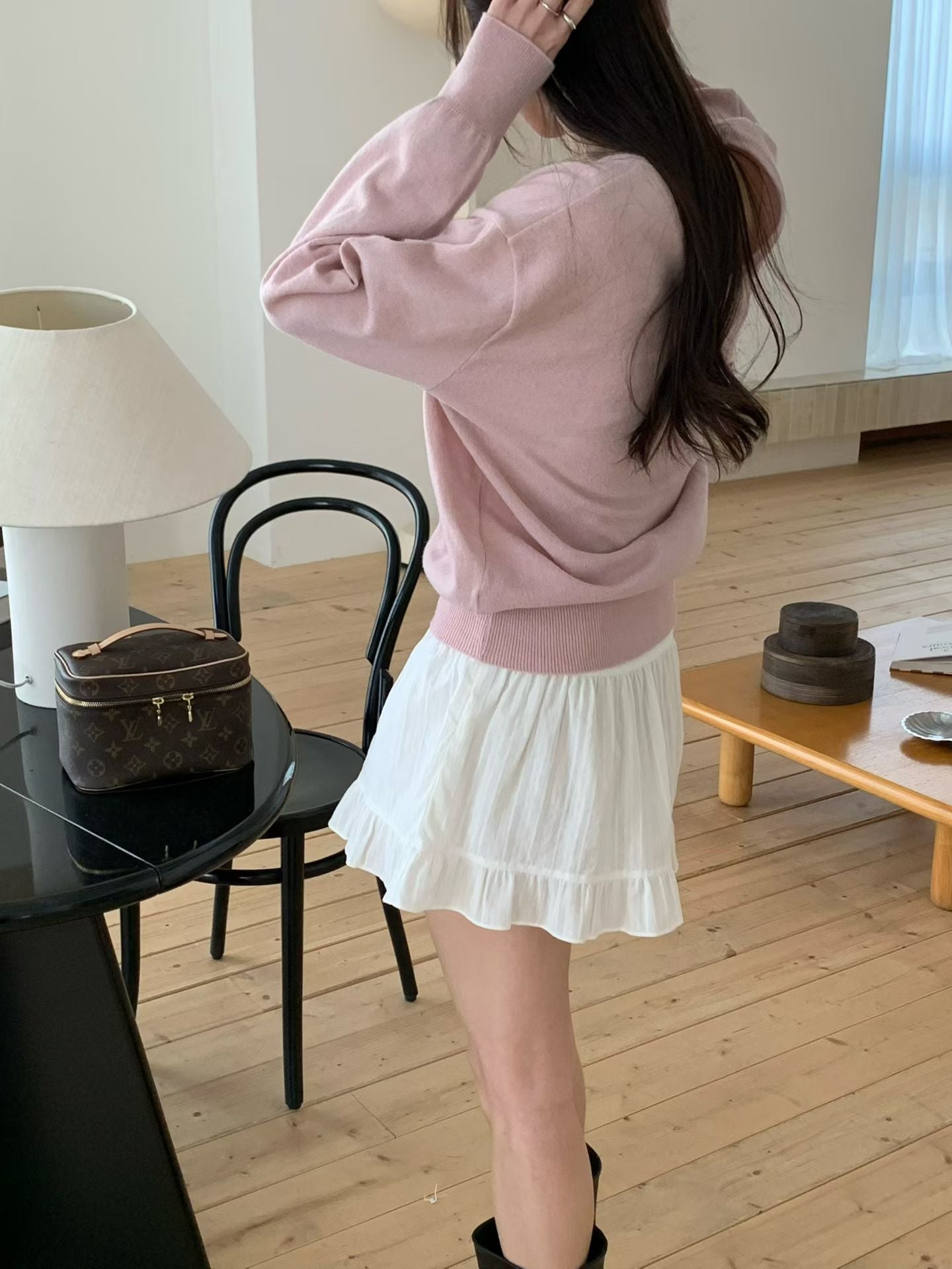 [ 🆕 田園風飄逸短裙 ₊˚⋆.ೃ𐦍 ] Cinderella Mini Skirt - 2 colours