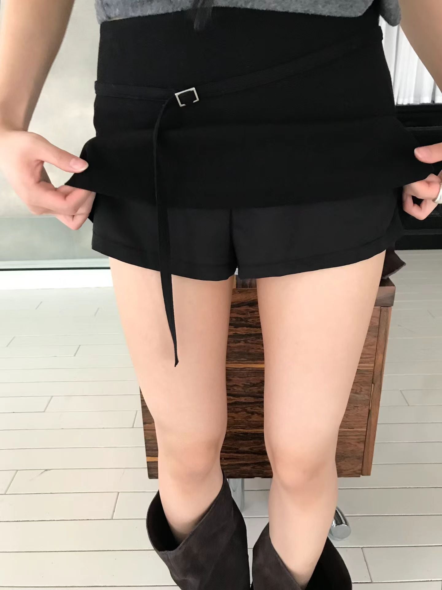 [ 🆕 秋冬料~不過時~簡約氣質款] Iceland Mini Skorts  - 2 colours