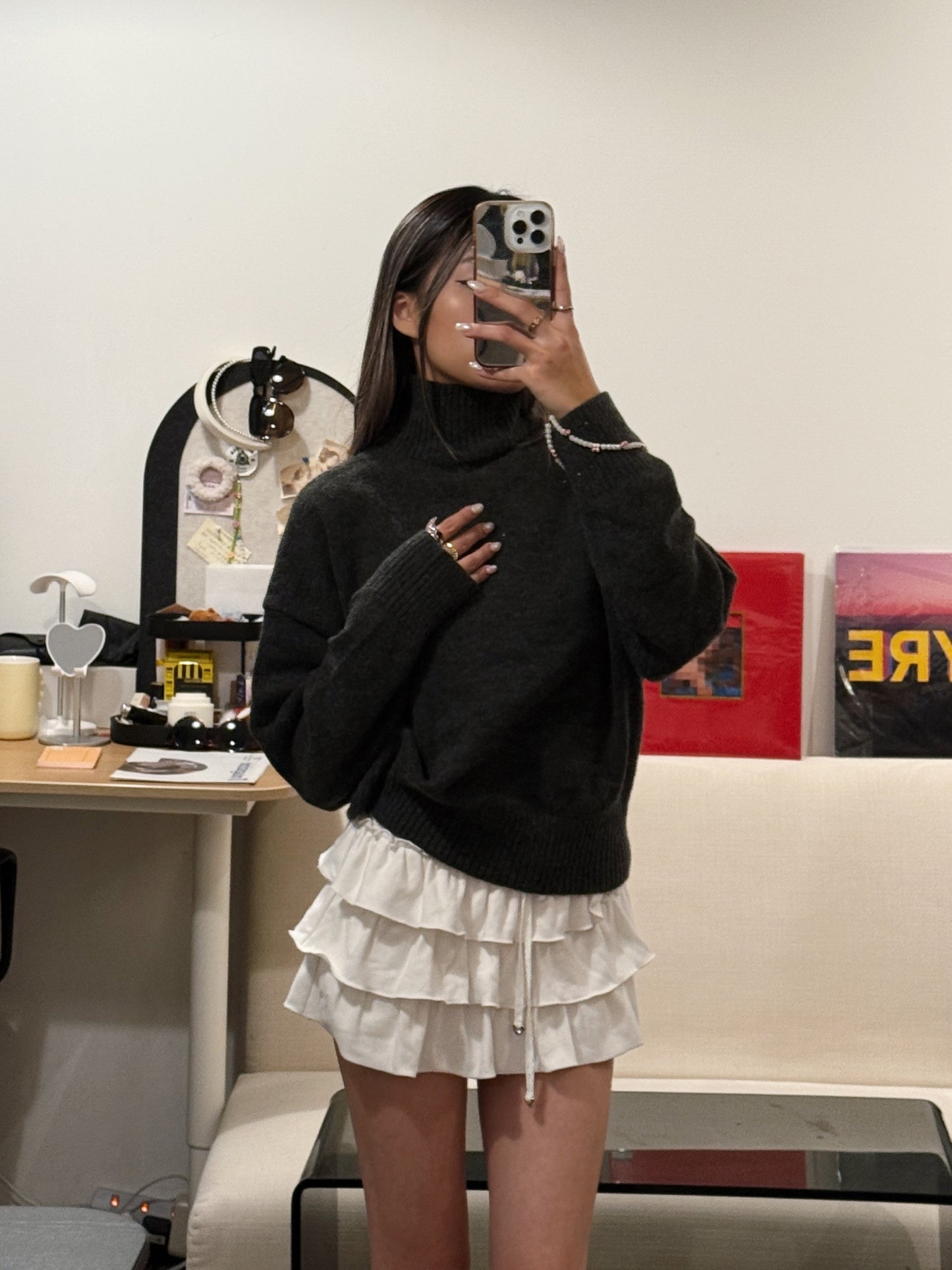 [  🆕 休閒~簡約~慵懶~薄冷衫 ] Free To Go Turtleneck Sweater - 2 colours