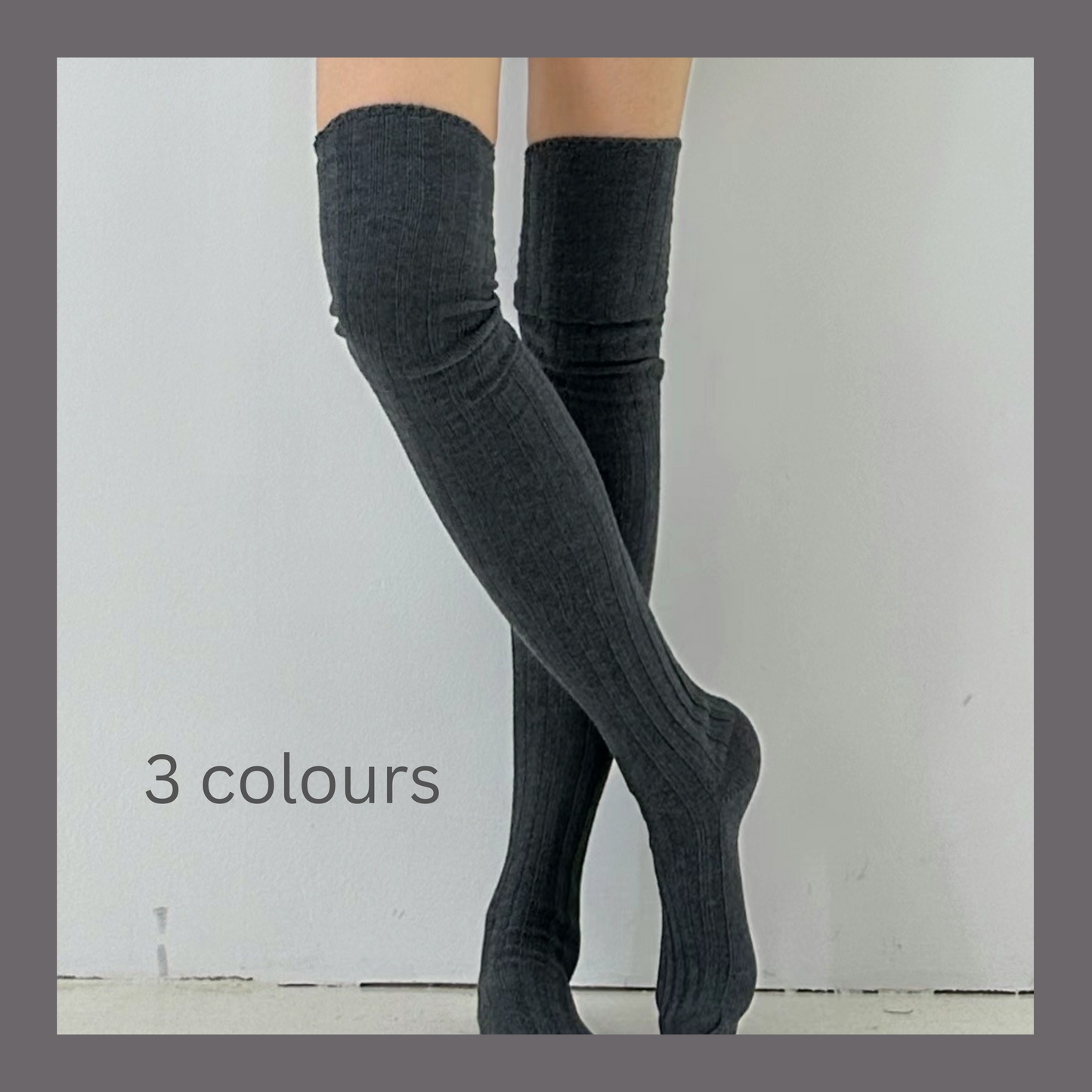 The Essential High Knee Socks - 3 colours