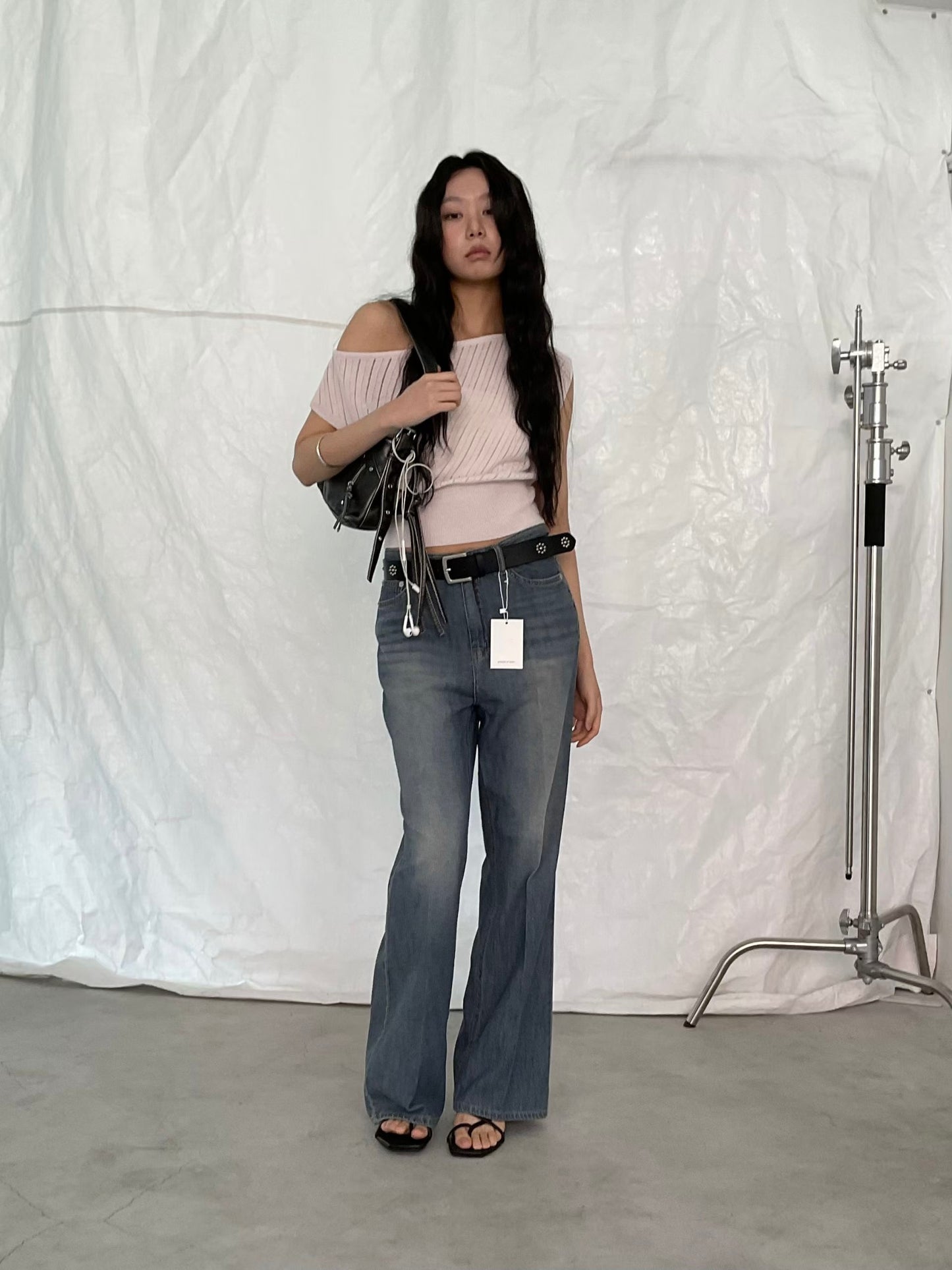 [ 🆕 清爽~透氣~軟糯薄針織 ] Asymmetric Soft Knit Breezy Top - 3 colours