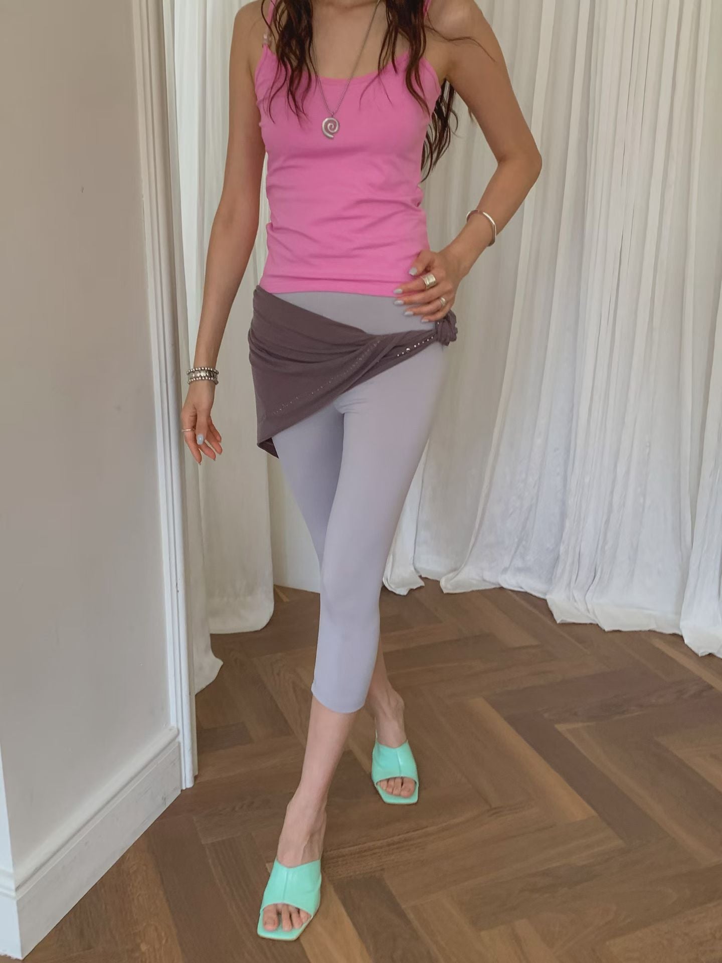 🆕 Beaded Strap Layering Cami Tank - 3 colours