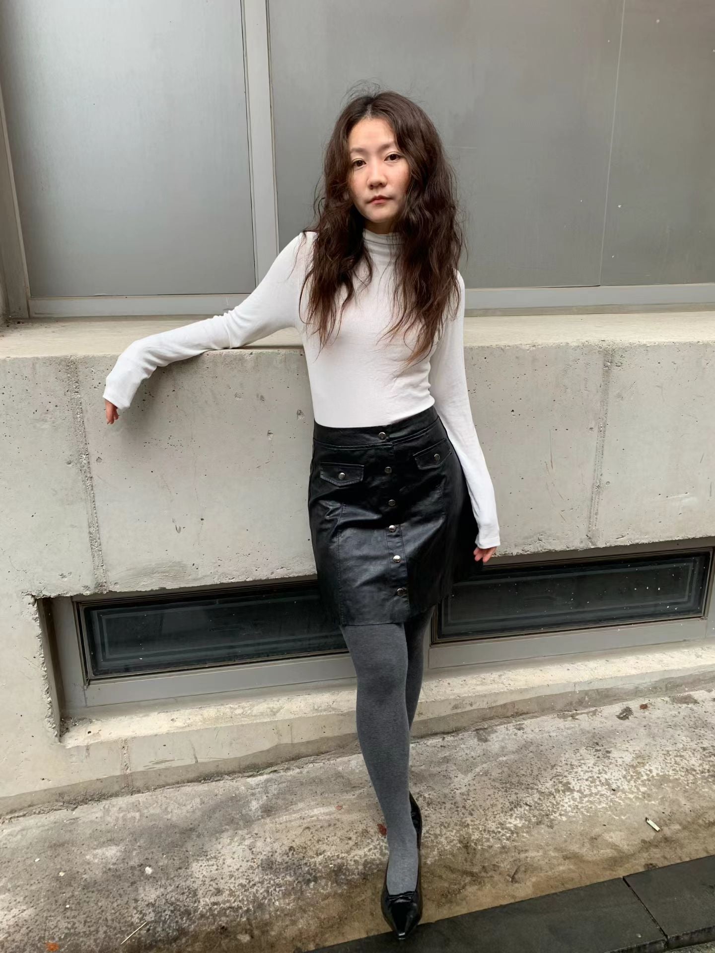 [ 🆕 軟糯~滑身~親膚~ 長款打底衫] Signature Soft Touch Turtle Neck Top - 3 colours