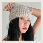 [ 貓貓耳仔~ 針織冷帽 ] Baby Cat Beanie - 5 colours