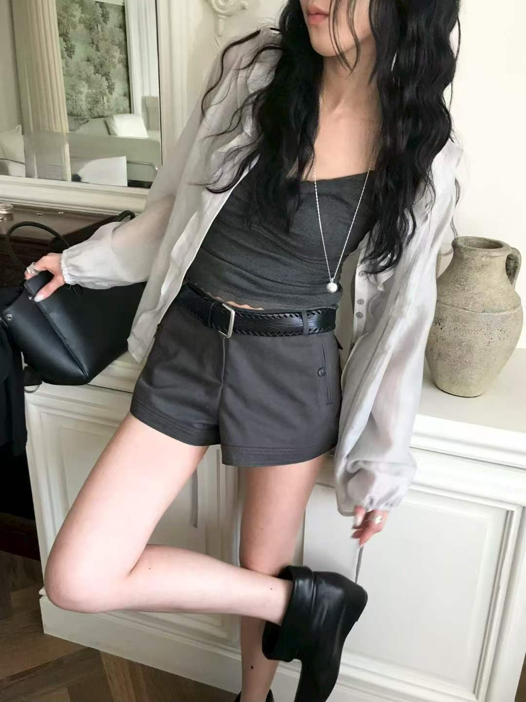 🆕 Pleated A-Line Shorts - 2 colours