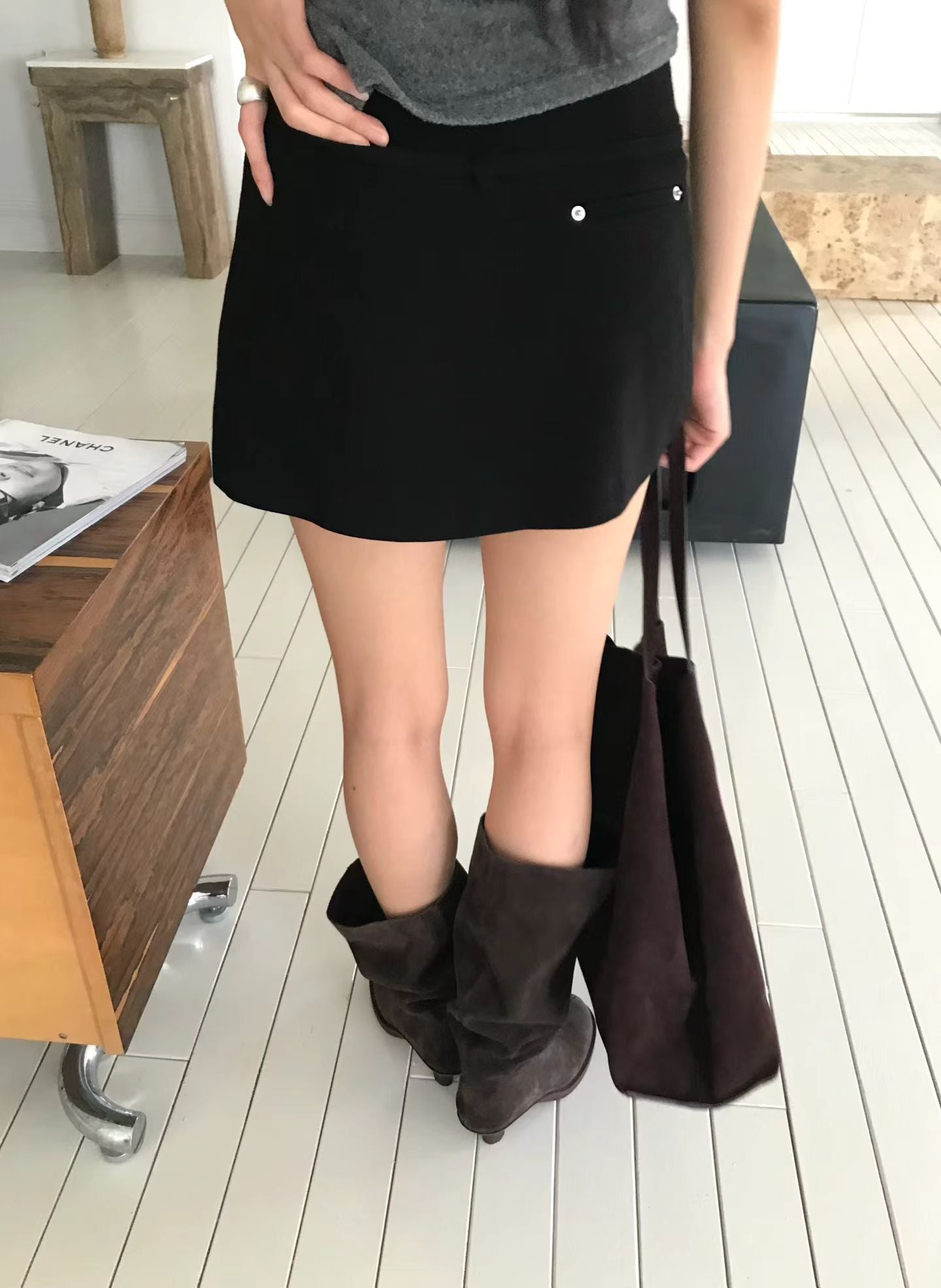 [ 🆕 秋冬料~不過時~簡約氣質款] Iceland Mini Skorts  - 2 colours